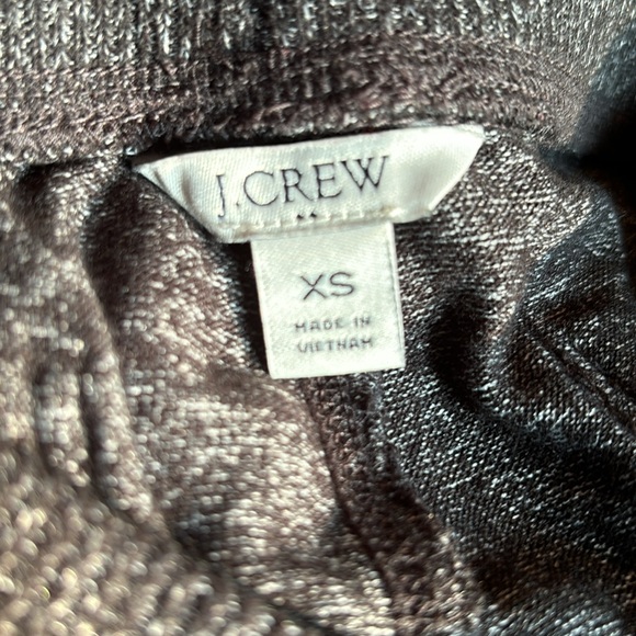 Super soft J Crew Factory Marled Sweatpant in Signature Cozy Yarn in black - Picture 9 of 14